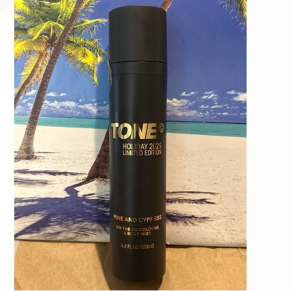 Tone Holiday 2025 Limited Edition Pine and Cypress Cologne Body Mist 3.4oz 100ml